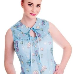 Nautical Hell Bunny top